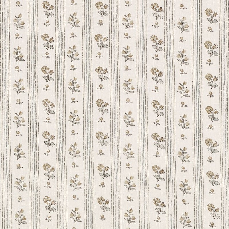 Purchase sample of 175962 Cabanon Stripe, Fawn by Schumacher Fabric