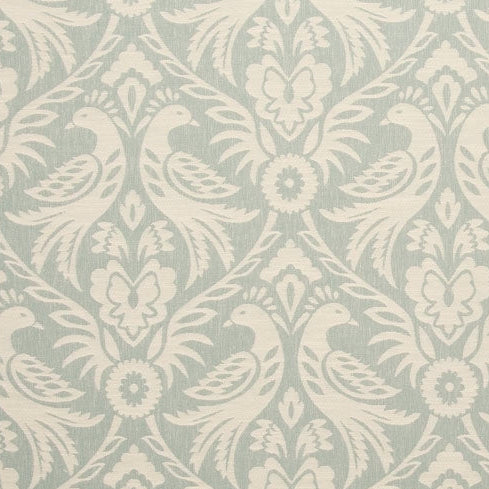 Buy F0737-4 Harewood Duckegg by Clarke and Clarke Fabric