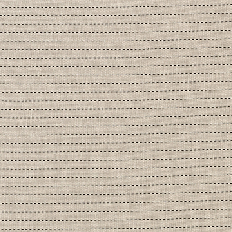 Purchase sample of 71810 Manning Stripe, Black/Natural by Schumacher Fabric