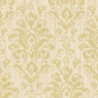 View IM41304 Impressionist Greens Damask by Seabrook Wallpaper