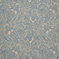 Sample 8318 Ponsell Blue, Blue Paisley Multipurpose Magnolia Fabric