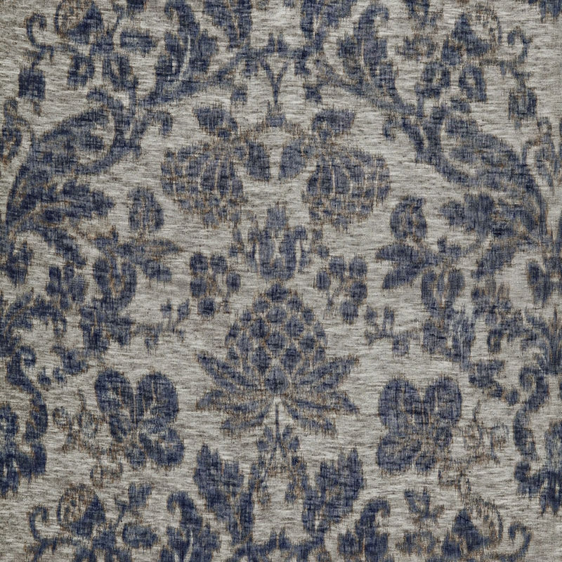 Purchase sample of 175410 Shalimar Sheer, Indigo by Schumacher Fabric