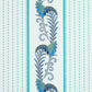 Looking 179381 Aleksy Stripe Teal Schumacher Fabric