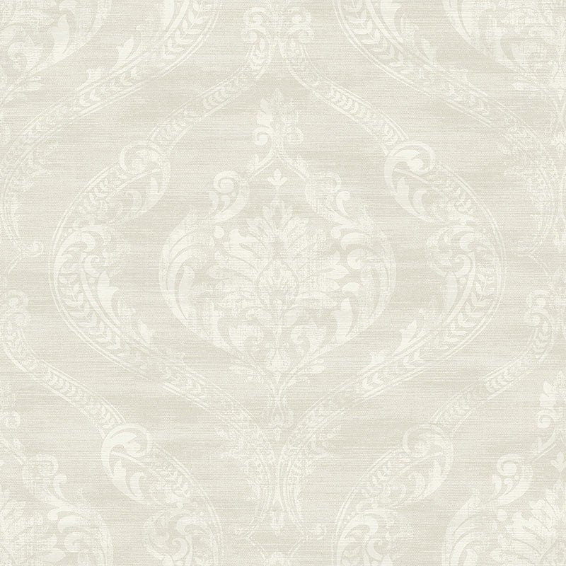 Order 1621800 Bruxelles Neutrals Damask by Seabrook Wallpaper