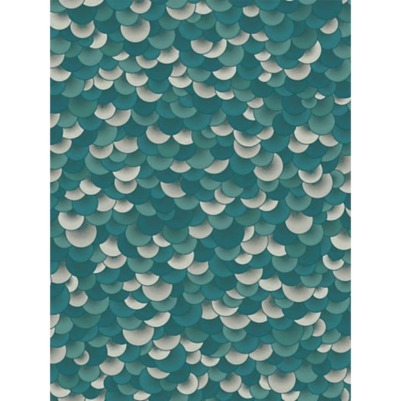 Sample WH000023327 Ecailles, Aqua by Jean Paul Gaultier Wallpaper