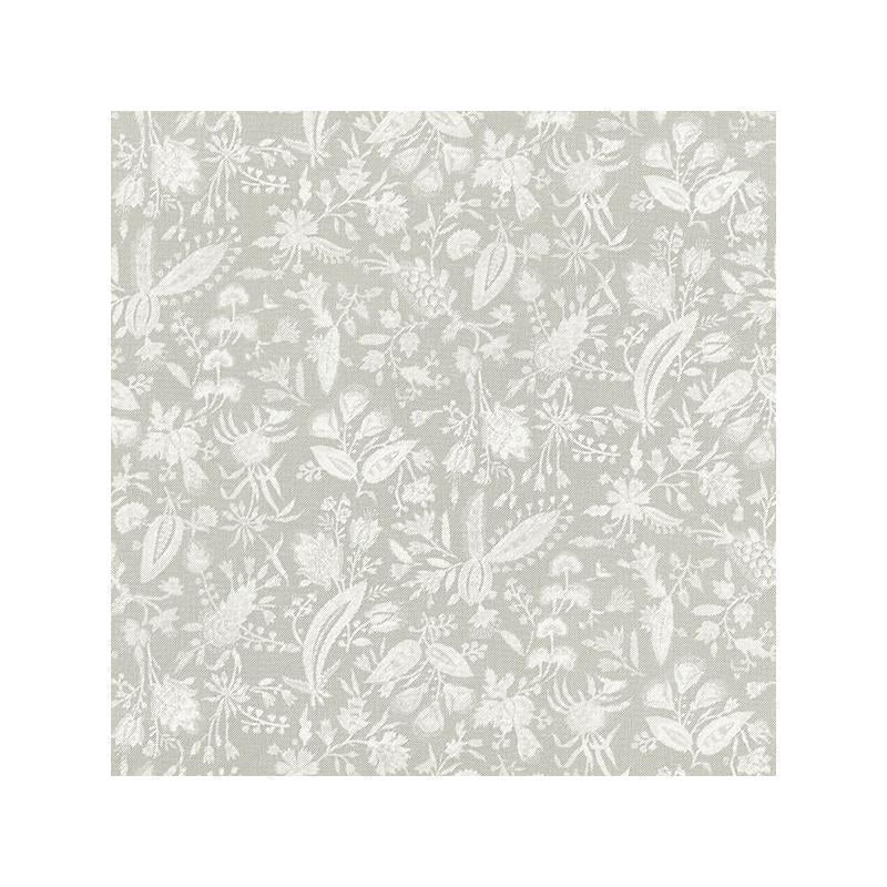 Sample 16605-003 Tulia Linen Print, French Grey - Scalamandre Fabric (SC 000316605)