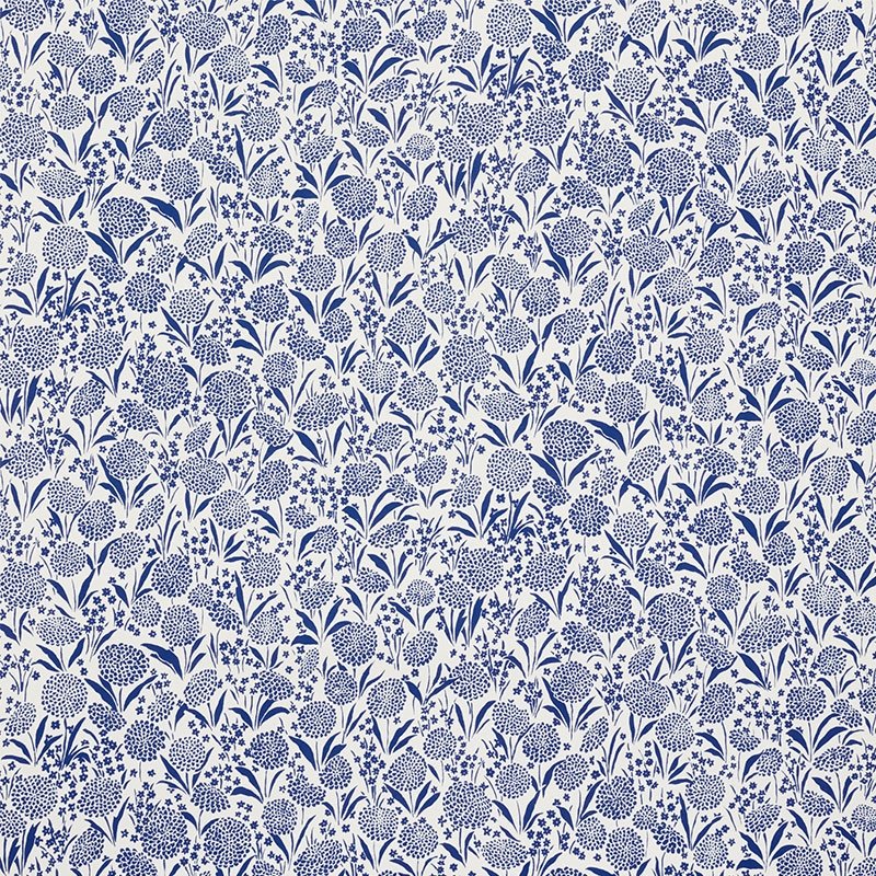 Looking for 5009552 Chrysanthemum Blue Schumacher Wallpaper