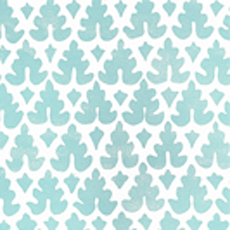 Looking 304040WP Volpi Turquoise by Quadrille Wallpaper