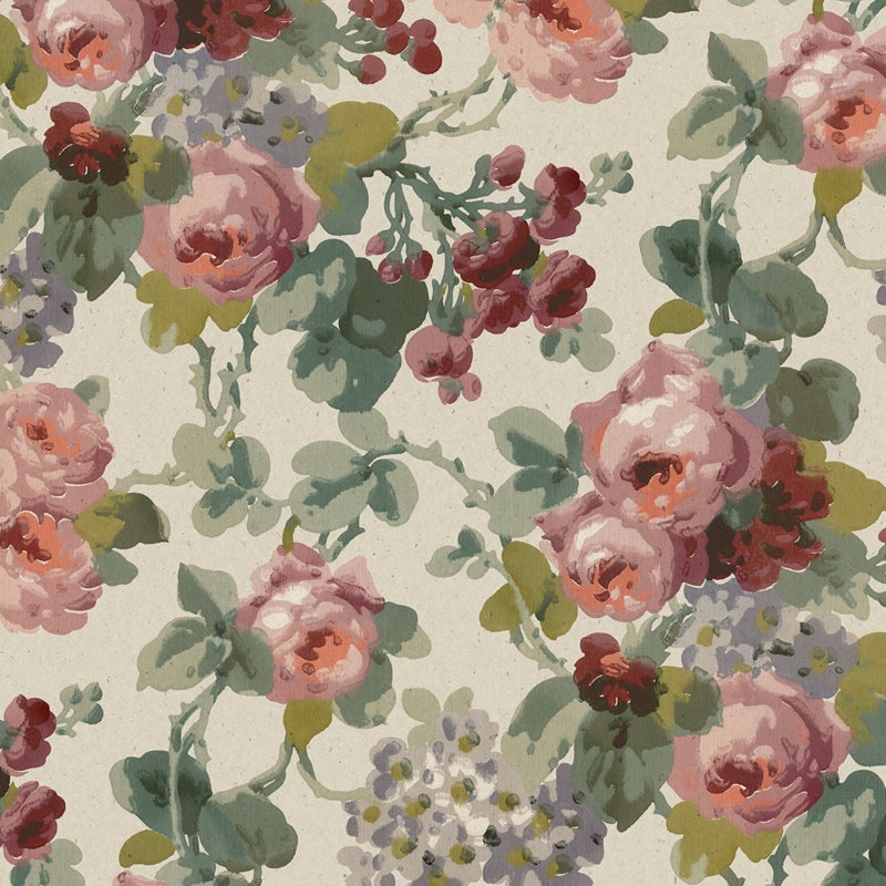 Sample 2039 Madame Mural, Multi By Borastapeter Wallcovering