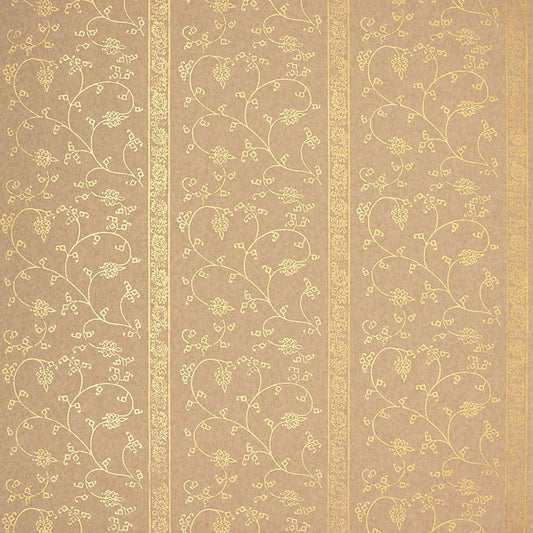 Order 5005213 Khanpur Vine Gilt Schumacher Wallpaper