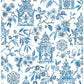 Looking for 4081-26310 Happy Helaine Blue Pagoda Blue A-Street Prints Wallpaper