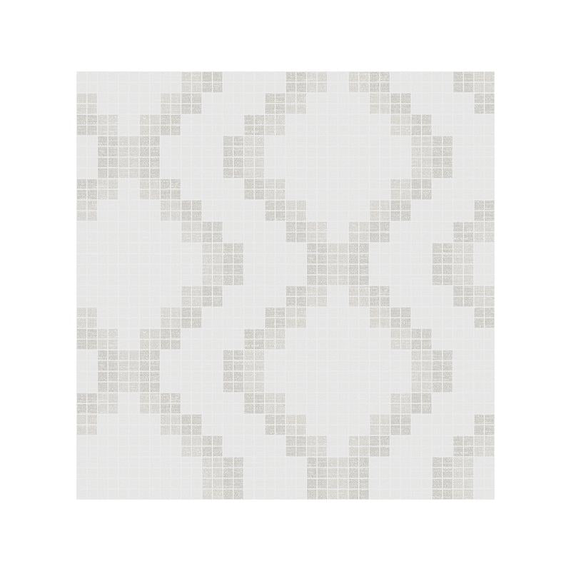 Sample 2716-23865 Mosaic Taupe Grid Wallpaper