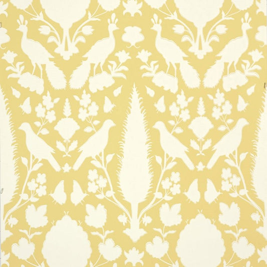 Select 5004126 Chenonceau Buttercup Schumacher Wallpaper
