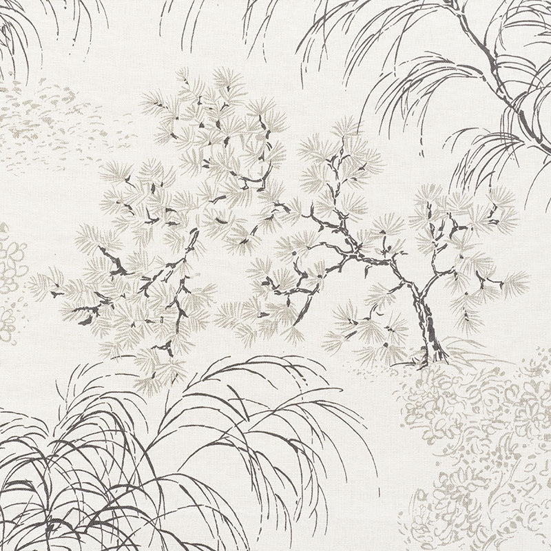 Purchase sample of 177021 Mori, Neutral by Schumacher Fabric