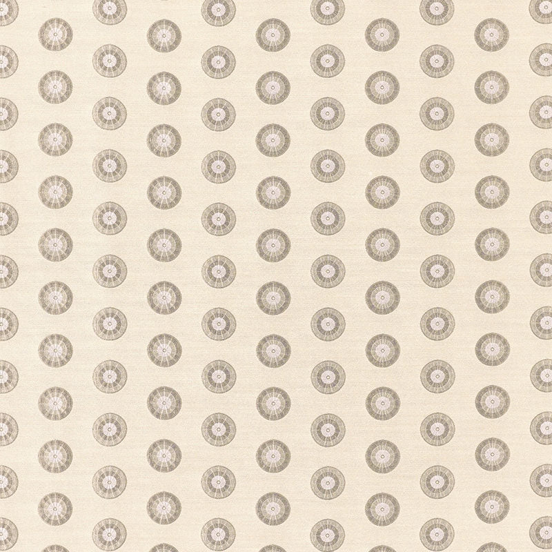 Purchase sample of 62242 Shibori Circle, Ermine by Schumacher Fabric