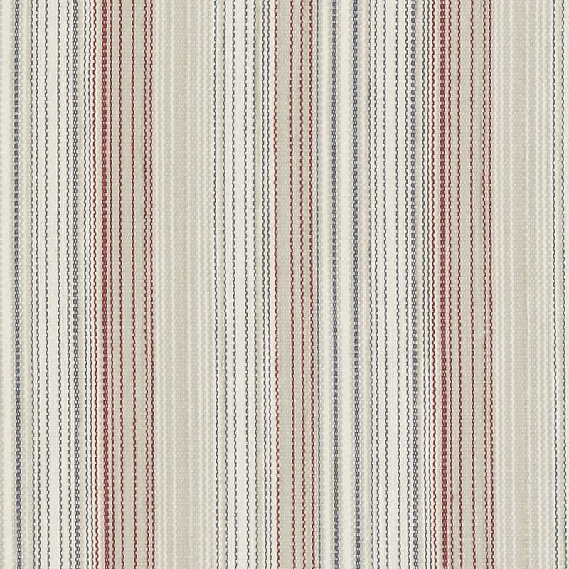 Du16091-90 | Natural/Red - Duralee Fabric