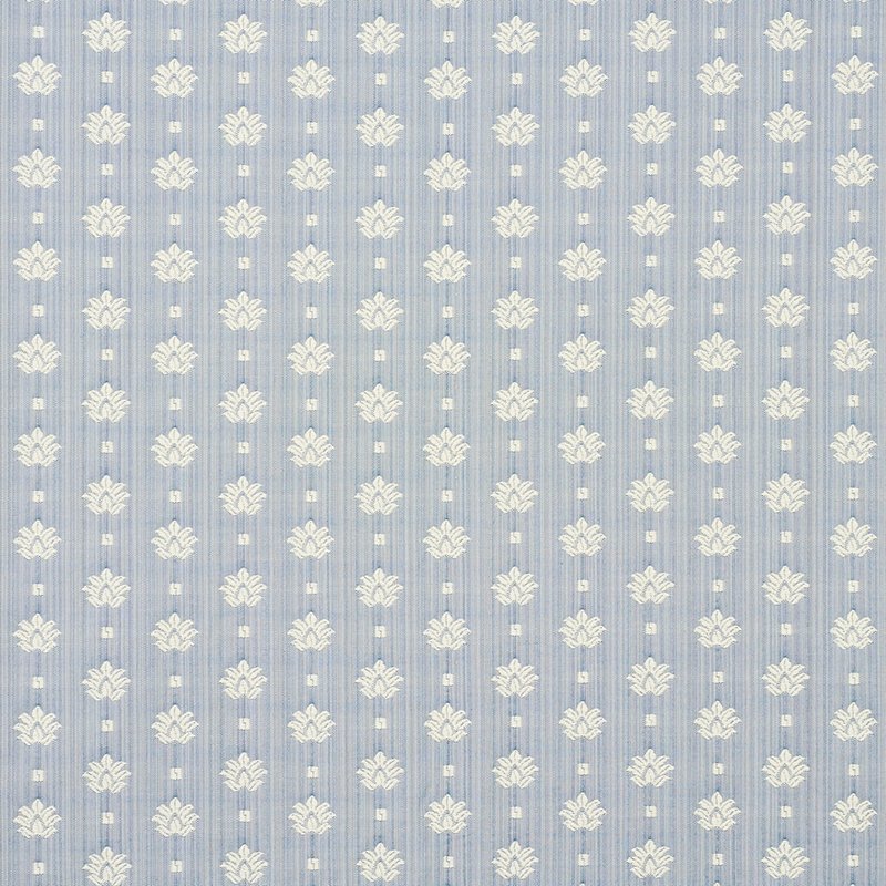 Purchase sample of 77531 Brunel, Sky by Schumacher Fabric