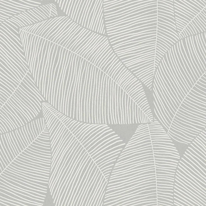 Sample MB31305 Beach House Summer Magnolia, Daydream Gray Soild by Seabrook Wallpaper