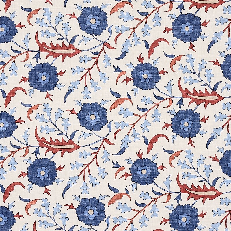 Purchase sample of 179952 Floralia, Parchment by Schumacher Fabric