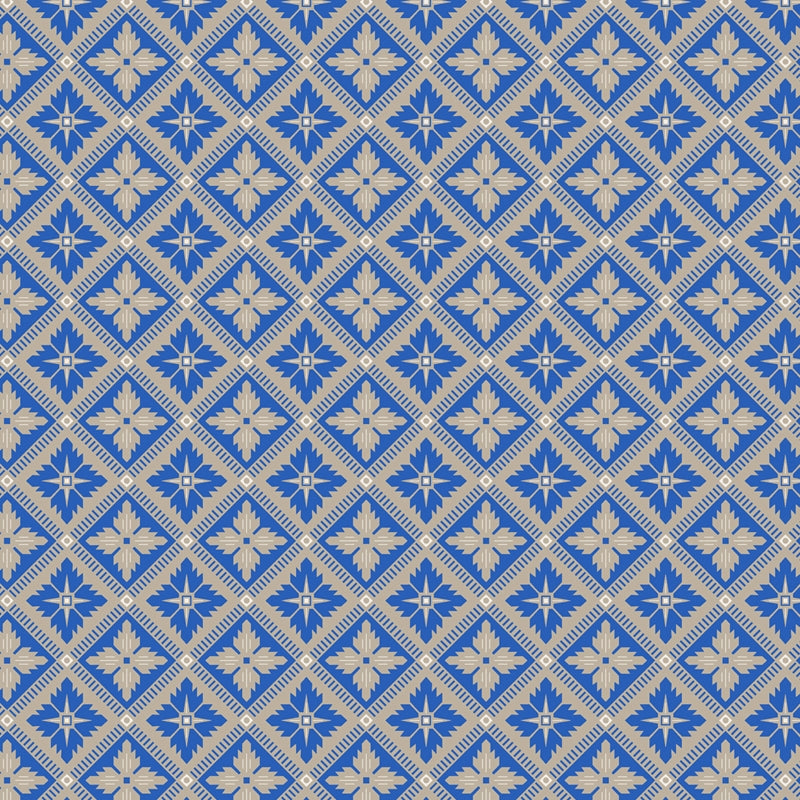 Sample 4531 Loka, Cobalt By Borastapeter Wallpaper