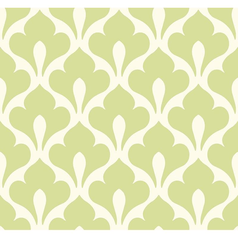 Buy TA20804 Tortuga Green Swirl by Seabrook Wallpaper