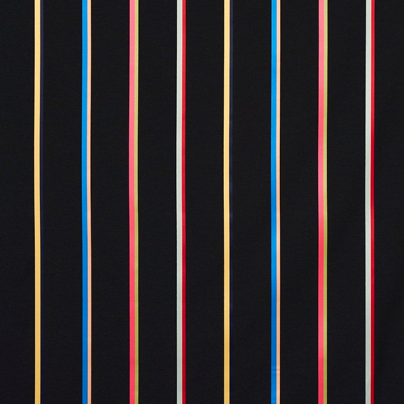 Purchase sample of 79561 Larivey Stripe, Charcoal by Schumacher Fabric