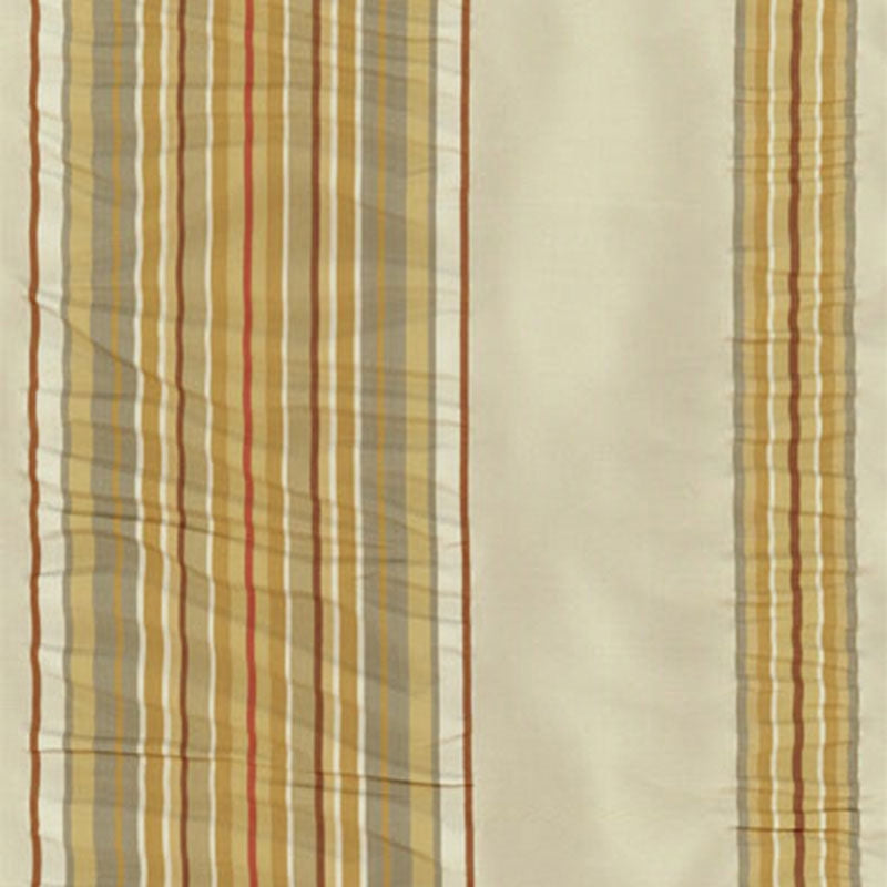 Purchase sample of 51943 Bizet Ruched Stripe, Fresco by Schumacher Fabric
