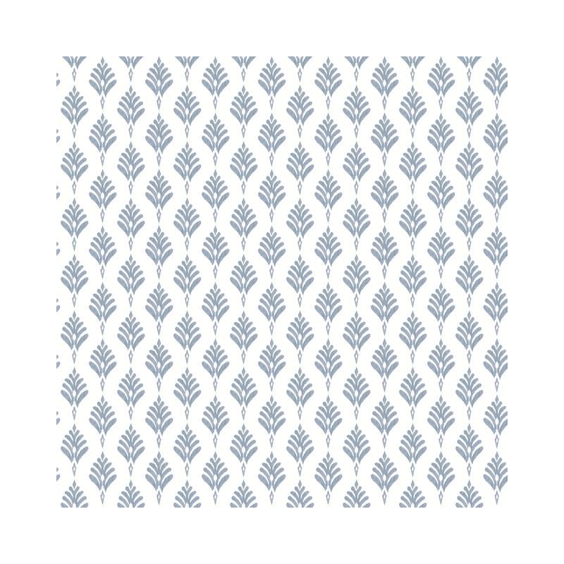 Sample CV4459 Water's Edge Resource Library, French Scallop Blue York Wallpaper