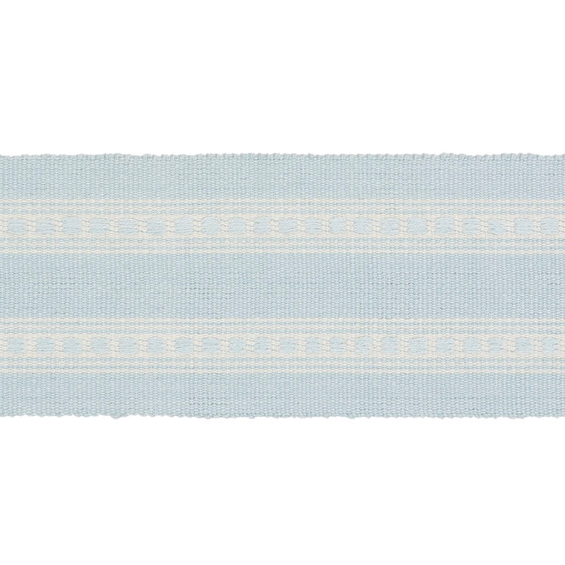 79110 | Lubeck Tape, Sky - Schumacher Fabric