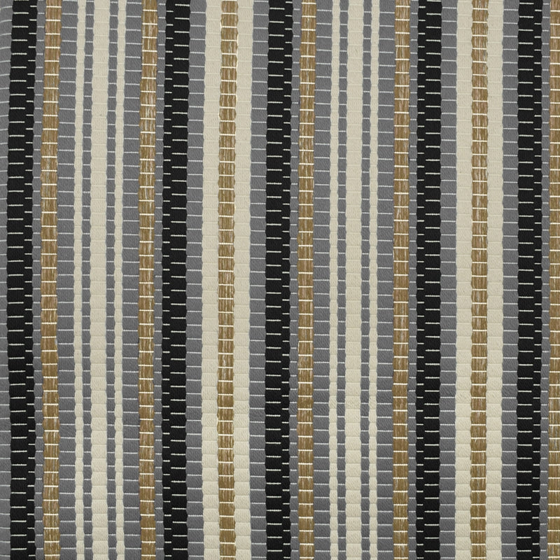 Select S2313 Noir Black Stripe Greenhouse Fabric