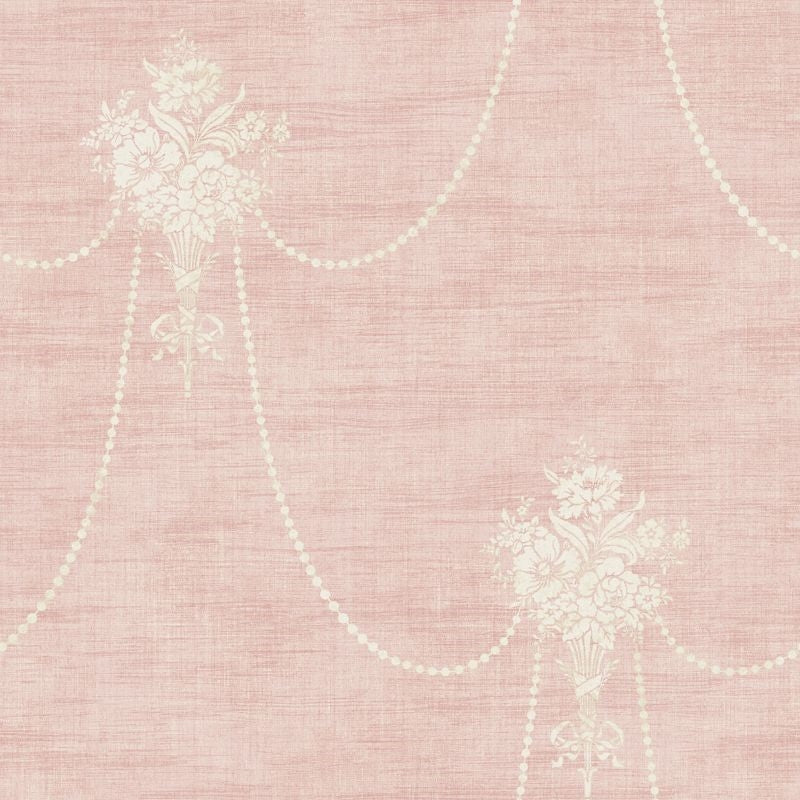 Sample MV80201 Vintage Home 2 Beaded Bouquet Wallquest