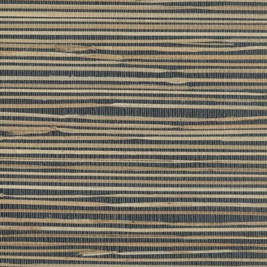 View NZ0786 Grasscloth York RIVER GRASS color Blacks Grasscloth by York Wallpaper