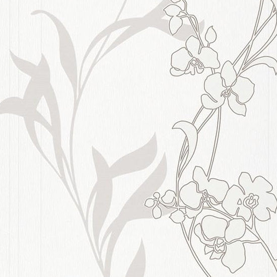 Find 723717 Endless Joy Grey Floral by Washington Wallpaper