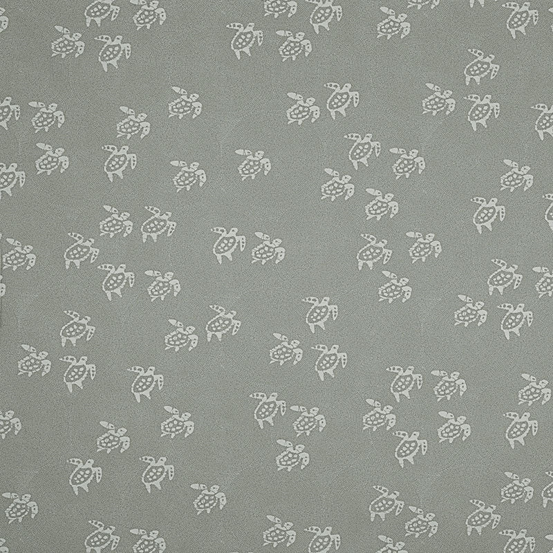 Purchase sample of 175892 Painted Turtles, Sea Salt by Schumacher Fabric