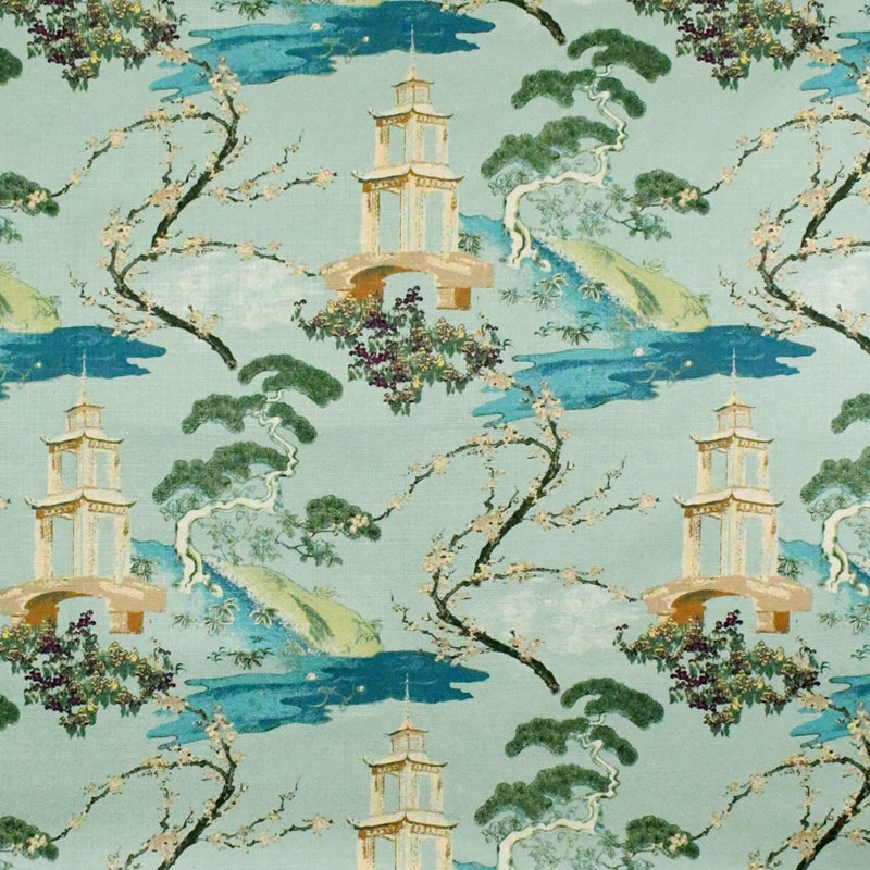 View S5239 Seaspray Blue Greenhouse Fabric