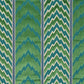 Purchase sample of 77110 Florentine Velvet, Emerald by Schumacher Fabric