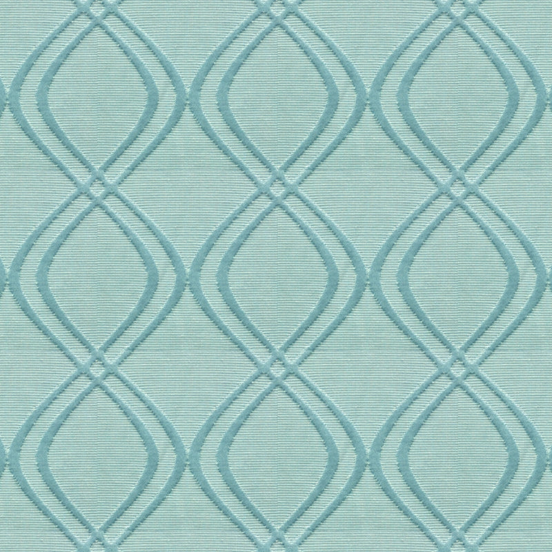 Sample NEWS-3 Turquoise by Stout Fabric