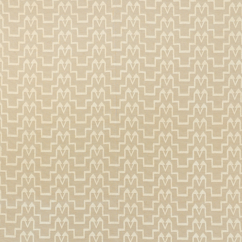 Acquire 71241 Turkish Step Ivory/Natural by Schumacher Fabric