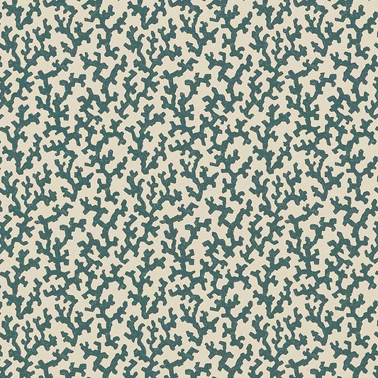 Purchase 5008005 Folly Peacock Blue Schumacher Wallpaper