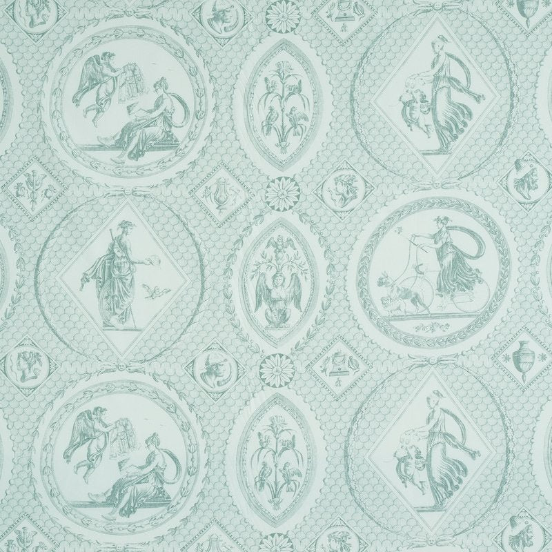 Purchase sample of 179562 Les Scenes Contemporaines, Mineral by Schumacher Fabric