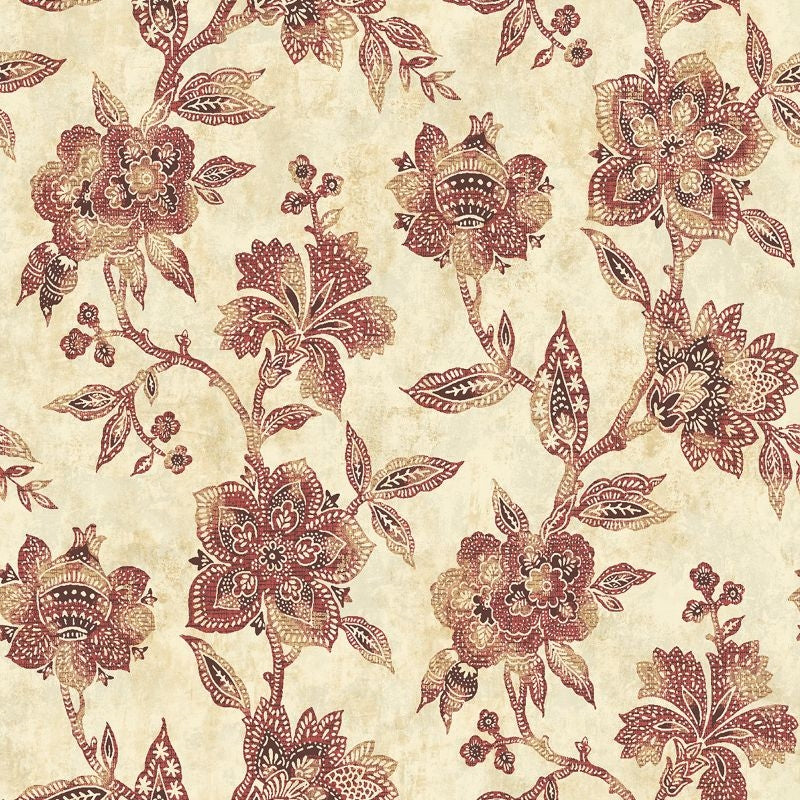 Sample RN70601 Jaipur 2 Watercolor Jacobean Wallquest