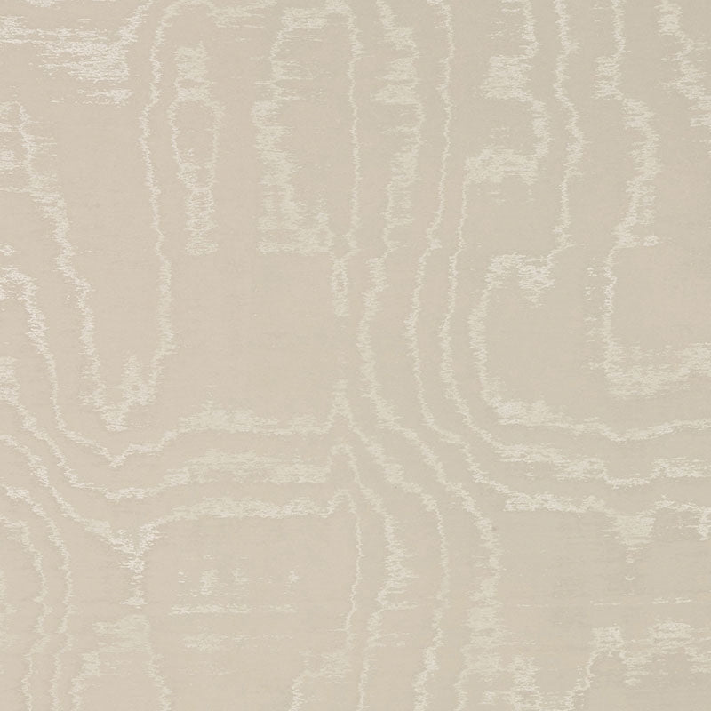 Purchase sample of 51919 Aria Moire, Cashmere by Schumacher Fabric
