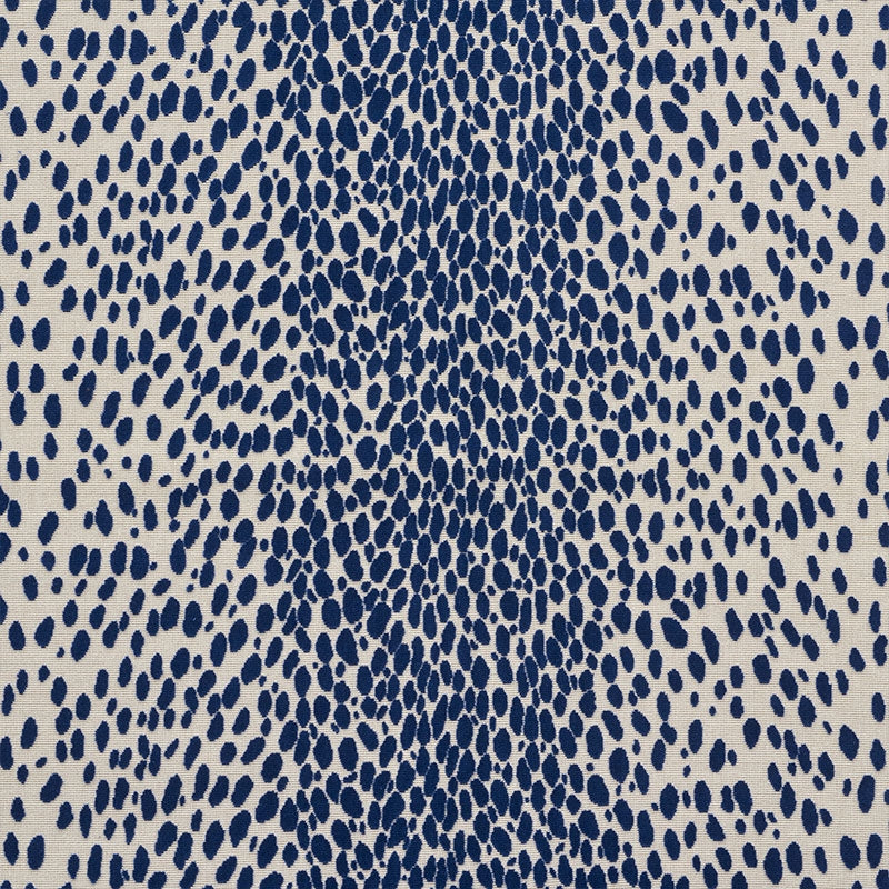 Purchase sample of 73912 Cheetah Velvet, Ink by Schumacher Fabric