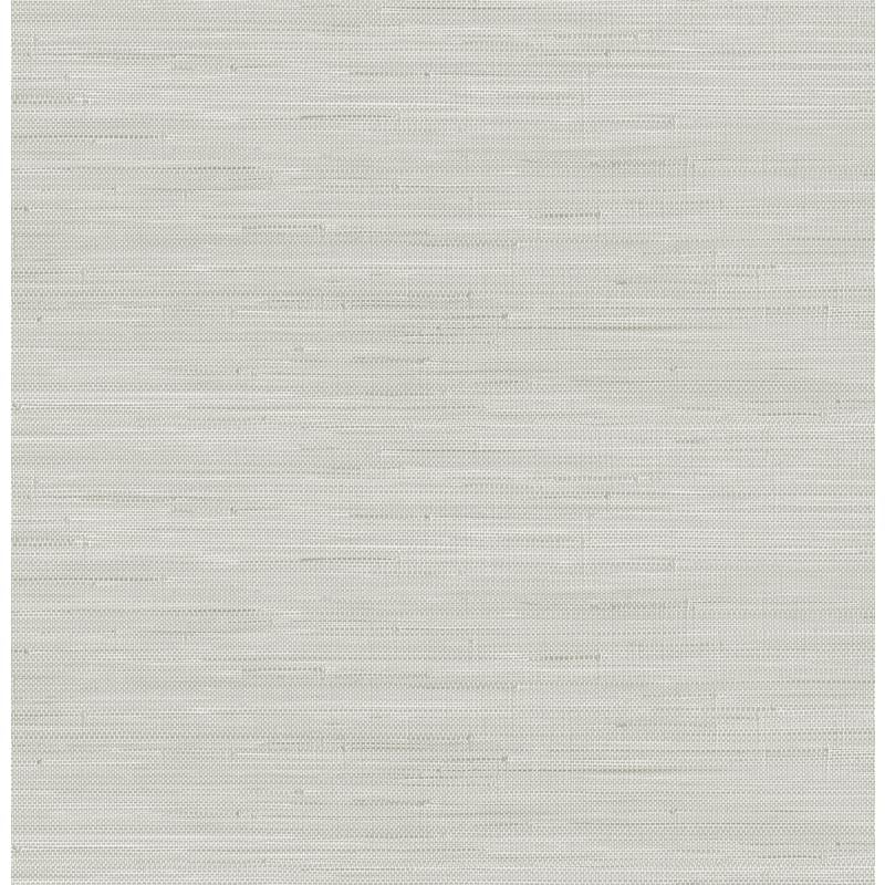 SSS4575 Society Social Grey Classic Faux Grasscloth Peel &amp; Stick Wallpaper by NuWallpaper