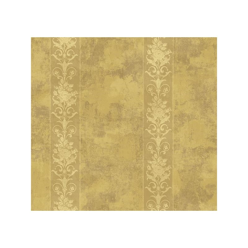 Sample Carl Robinson  CB76005, Granville color Metallic Gold  Acanthus Leaves Wallpaper