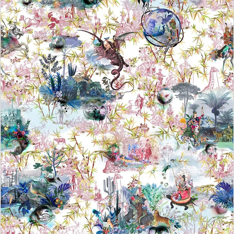 Looking PCL1003/02 Reveries Tomette by Designer Guild Wallpaper