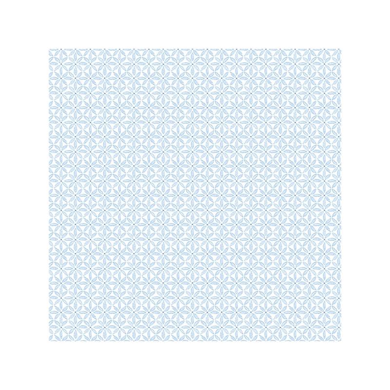 Sample 3122-10602 Flora and Fauna Jellia Blue Petal Geometric by Chesapeake Wallpaper