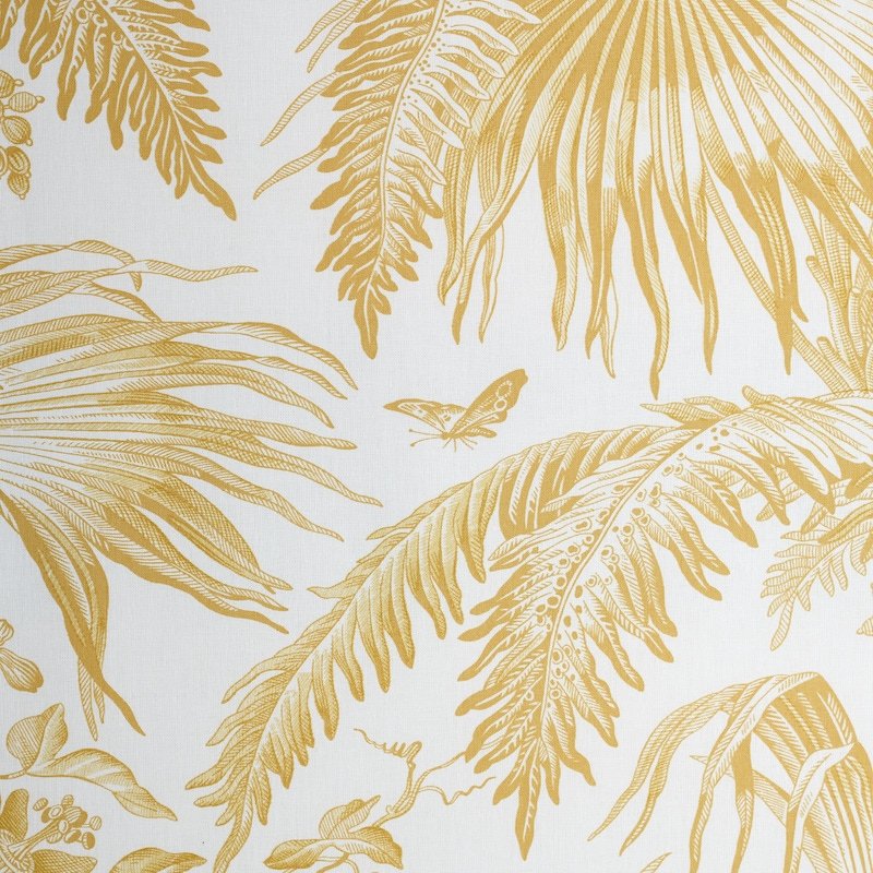 Select 179510 Toile Tropique Gold Schumacher Fabric