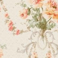 Acquire DK70004 Centurion Oranges Floral by Seabrook Wallpaper
