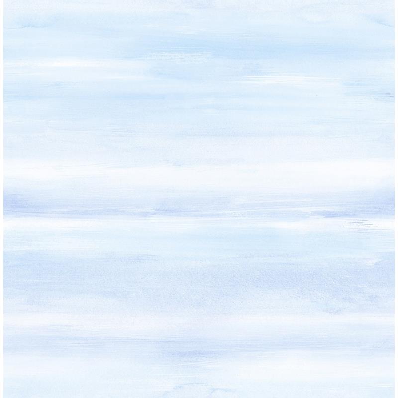 Sample DA60102 Day Dreamers, Watercolor Periwinkle and Sea Mist Seabrook Wallpaper